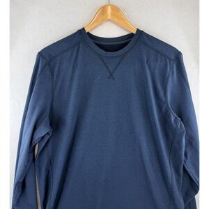 Rugged Elements Durable Utility Shirt Mens M Blue Long Sleeve